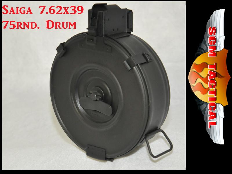 SGM Saiga 7.62x39 75rnd. Drum